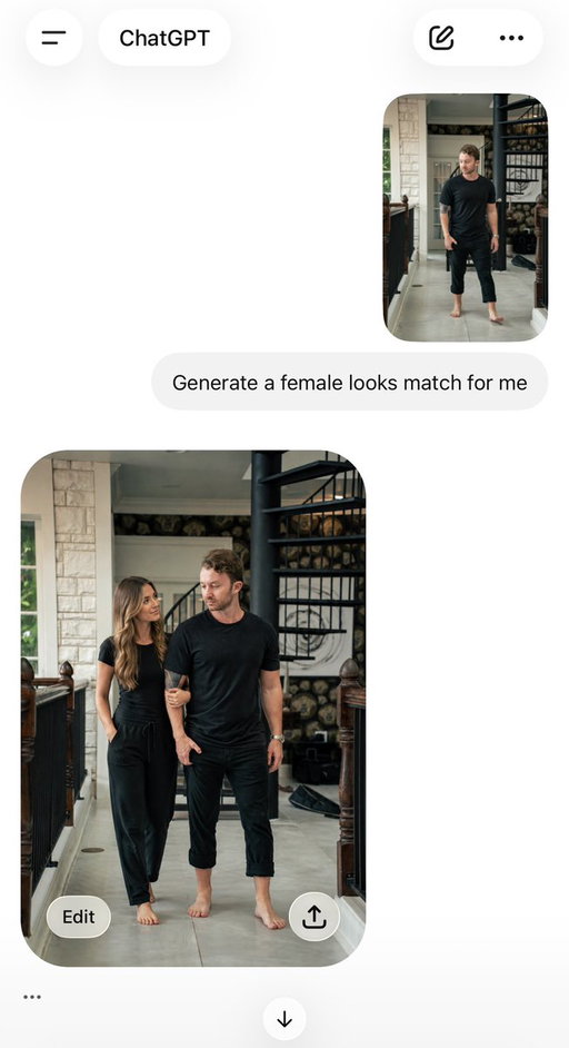 Is your ChatGPT generated looksmatch a baddie? 