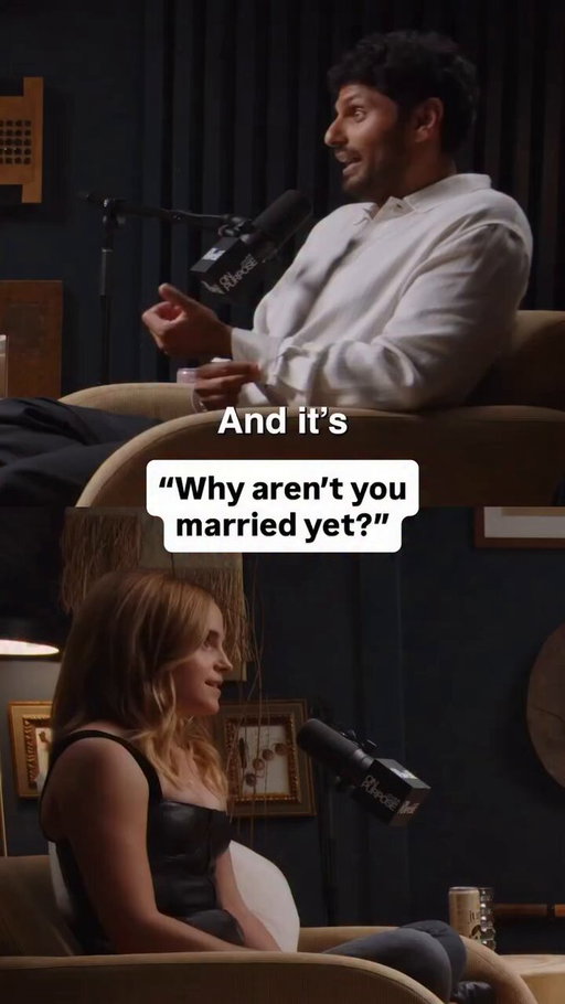"Why aren't you married yet?" with Emma Watson 