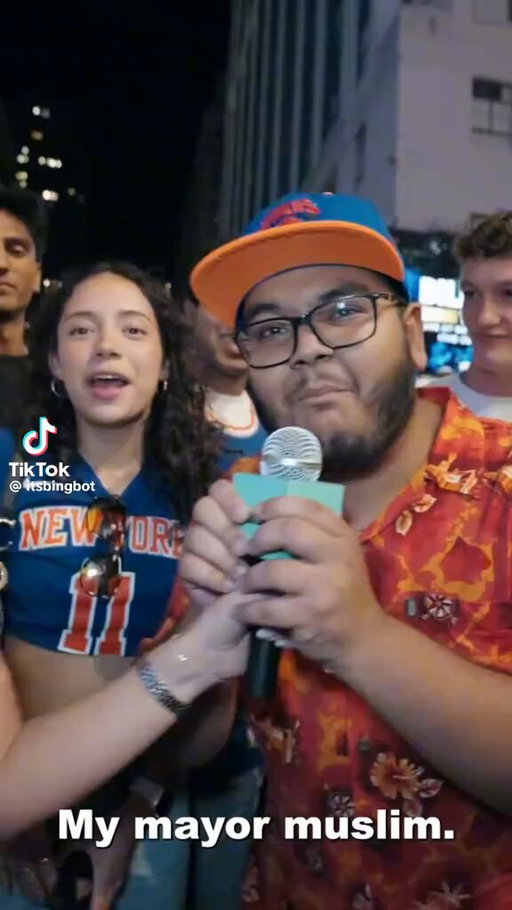 Knicks fans are insane 😭😭😭

“My Mayor is Muslim, my bagel is Jewish, my Christian’s Dior… Knicks in 4!!!” 