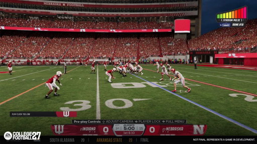 Coach Mode Perspective in CFB27:

Gives you an immersive sideline or coach booth view from the coach’s perspective.

"For those who want to call the game from the sideline, trust their players to execute, and let every result become part of the larger narrative of their Dynasty, this is a great new way to play."