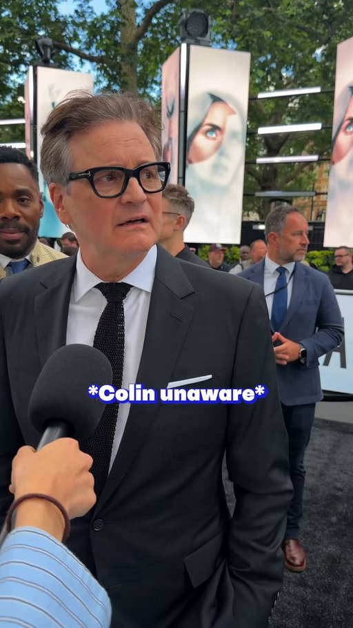 The cutest interaction between Colman Domingo and Colin Firth 🥹🫶 