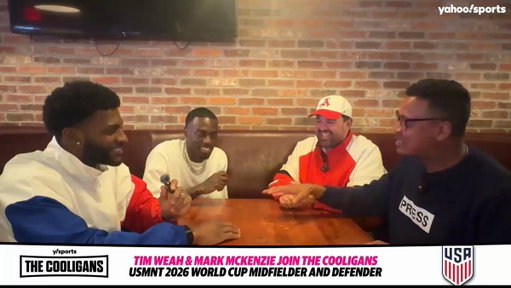 Tim Weah didn't let getting in a little trouble stop him from trying to make the World Cup more affordable for fans. 😏 #USMNT

APPLE: https://t.co/RROvQPnTax
SPOTIFY: https://t.co/ycbDHjRCxj
YOUTUBE: https://t.co/ayiHn2lgYa 