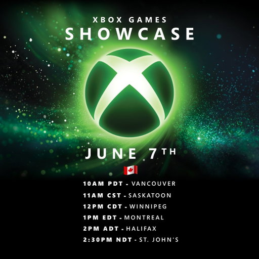 Reminder to set your reminders now! 

Here's when the show starts in your time zone️👇 | #XBOXShowcase 