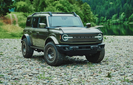 Meet the first-ever Bronco® Filson®, blending iconic Bronco capability with Filson's timeless outdoor design.  Exclusive to North America, the First Edition boasts a unique Iron Sands Copper Metallic exterior. 

US pre-production model shown. Actual production vehicle may vary. 