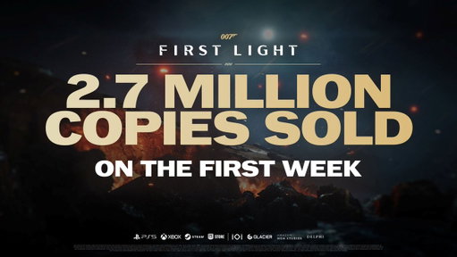 2.7 million copies sold in the first week!

Your support means the world to us, and we can’t thank you enough for being part of this journey.

Get now and #EarnTheNumber

https://t.co/St9989ZtWx

#007FirstLight 