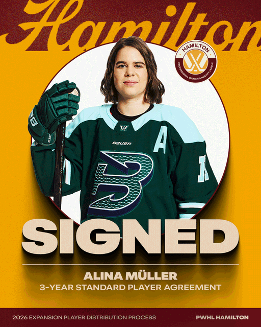 READY FOR MONEY MÜLLER MAGIC 💸

Alina Müller, Switzerland’s all-time leading goal scorer at the Winter Olympics and bronze medalist overtime hero, has signed a three-year Standard Player Agreement.

📰 http://bit.ly/49M4T9D 