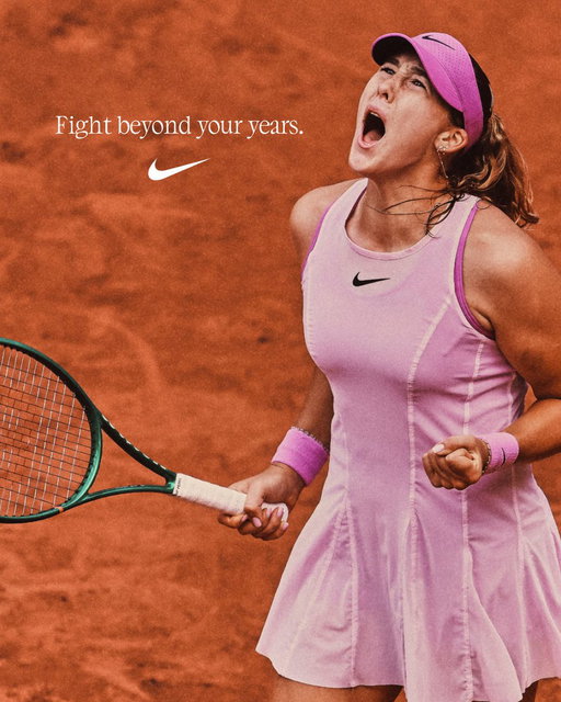 At 19 years old Mirra Andreeva is a major champion and it’s all thanks to Mirra. Mirra who put in the work, Mirra who battled for every point, Mirra who believed in Mirra. 

Many thanks, Mirra. 