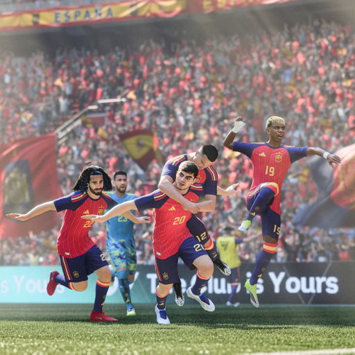 We've predicted four in a row. Now we've run the sim again.

The next champion? 🇪🇸 