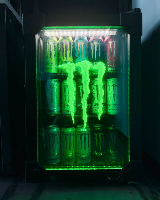 monster fridges = aura farming 