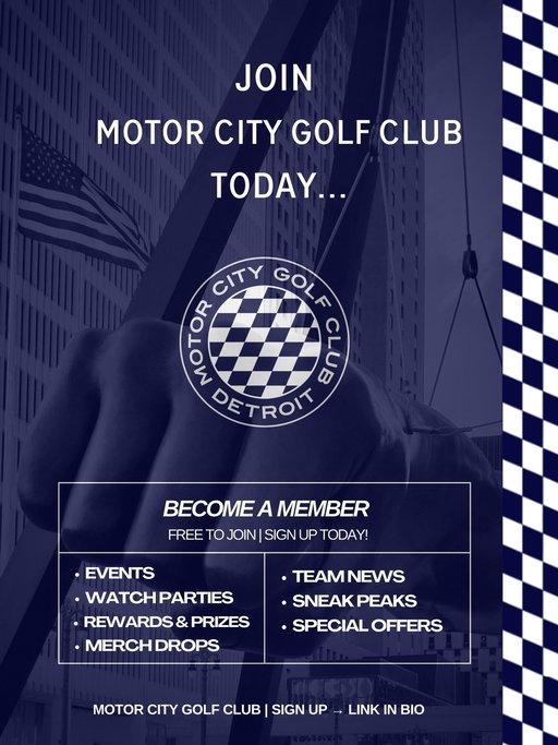 We’re building something special for this community. For those who love golf and the Motor City, and we want you to be a part of it! Our MCGC membership is going to be the place where we come together, win together and celebrate together. LINK IN BIO! Sign up today and you’ll be the first to get all the exclusive updates and announcements when it comes to our events and watch parties! More on the way… join today! ⛳️

This is Detroit! #mcgc