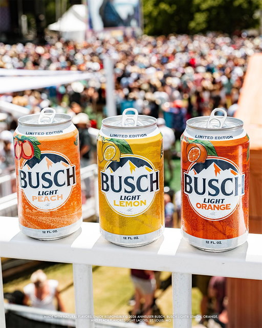 Stop by Busch Country in Ascend park TODAY at #CMAfest to sample THREE of our Busch Light flavors and vote for your favorite!

Or drop a 🍑, 🍋 or 🍊in the comments to let us know which one you’d want to try! 