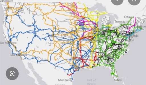 The United States has one of the single largest rail networks on the planet 