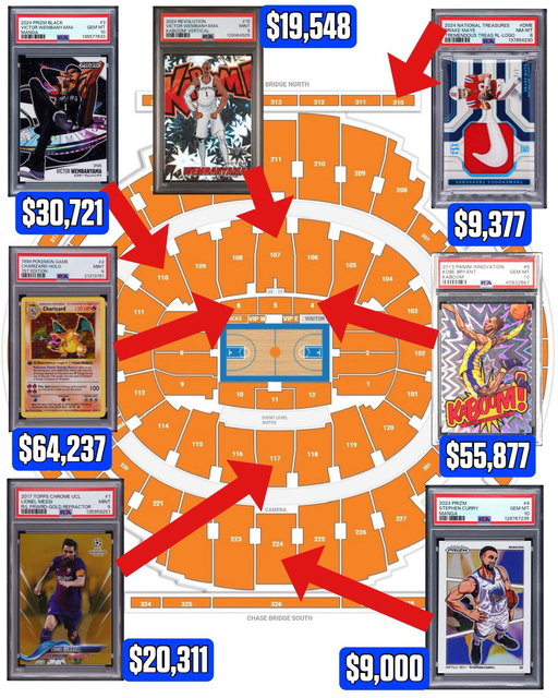 Game 3 Finals tickets at MSG vs chase cards on Trove 🤯 
