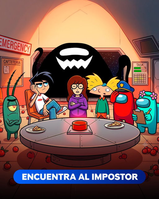 🛸 Hay un impostor entre estos personajes y necesitamos respuestas. Cuéntanos quién crees que es. 👀🚨 
Y si te quedaste con ganas de más, la serie Among Us te espera en Paramount Plus. 🔍✨
#AmongUs #ParamountPlus 