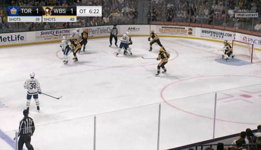 ALEX NYLANDER CALLS GAME!!!!!! 