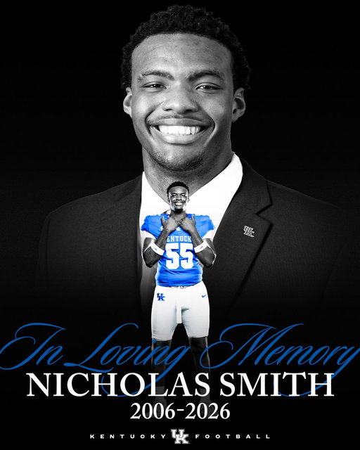 We are deeply saddened to announce the passing of our beloved teammate Nic Smith. We extend our thoughts and prayers to Nic's family, friends and the members of our program. 