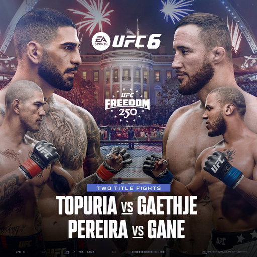 A stacked card on a historic night. 🔥

Early Access players can fight in a new venue dropping at 8 PM ET June 14 in #UFC6 