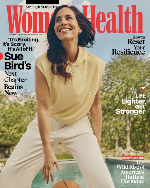 Introducing our Summer 2026 cover star, @S10Bird!

Four years after retiring from the @WNBA, Sue is doing everything but slowing down—from leadership roles with the @seattlestorm and @usabasketball, to hosting Bird's Eye View Pod and joining NBC as a WNBA analyst.

Tap the link to read her cover story.
https://www.womenshealthmag.com/life/a71460861/sue-bird-wnba-cover-story/