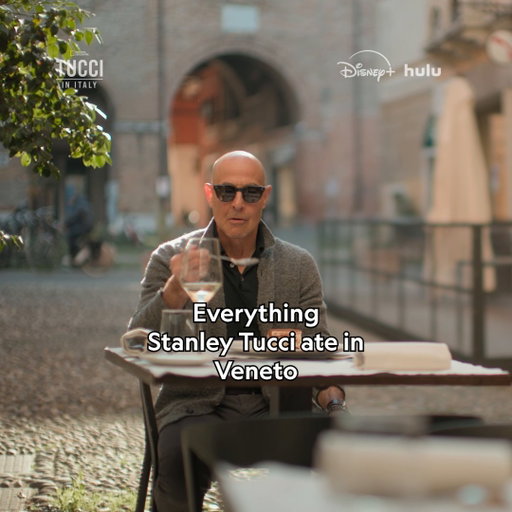 With classic dishes, rich flavors, and unique twists, dining in Veneto is an unforgettable experience.

#TucciInItaly is now streaming on @DisneyPlus and @hulu. 