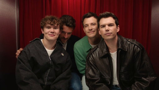 How do you fit four Bridgerton brothers in a photo booth? Find out tomorrow... 👀 