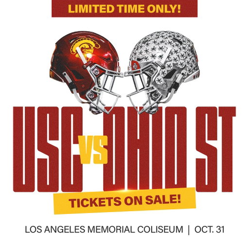 For the first time since 2008, Ohio State is coming to the Coliseum. 

Your ticket in: https://t.co/xiuq8COqoB

48 hours or less to buy ⏳ 