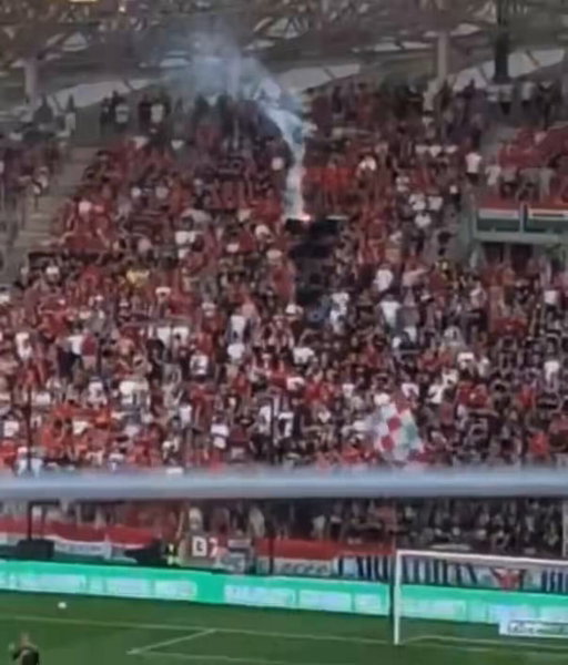 🚨JUST IN: A camera fell onto the pitch during the Hungary vs. Kazakhstan match 