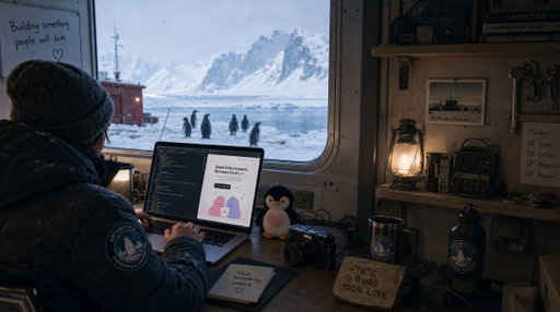 POV: you're the Lovable user in Antarctica 