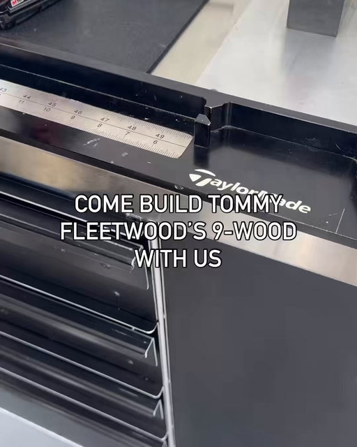 Hot off the press for @TommyFleetwood1. #Qi4D #TeamTaylorMade 
