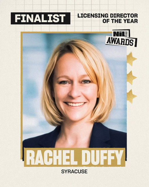 Syracuse’s own Rachel Duffy is a finalist for the @nil.store ’s Licensing Director of the Year Award!

Rachel Duffy is the NIL Licensing Director at Syracuse University who helps our athletes profit from there brand!🧡💙
🔗: https://t.co/zC8s9jj7PX 