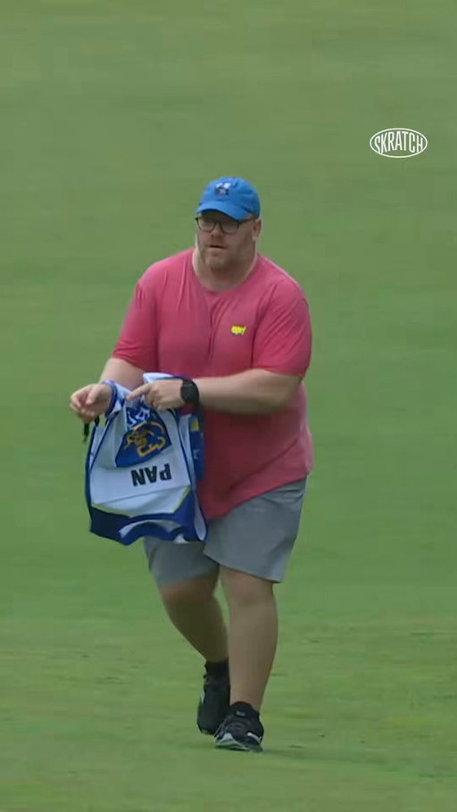 Not all heroes wear capes (but some wear caddie bibs). 🫡

Throwback to when legendary caddie Mike “Fluff” Cowan slipped and a random fan had to step in as the replacement at the ‘24 @rbccanadianopen. 