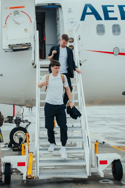 🇨🇿 The Czech team landed safely in 🇲🇽 ahead of the opening #FIFAWorldCup 2026 match. 