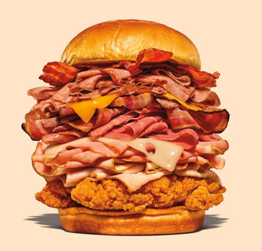 Your European mind should try to conquer Meat Mountain while you’re here, Freddy 