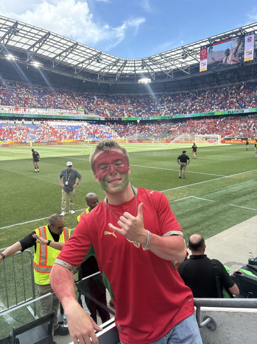 Shoutout to the German guy for inspiring me. I’m an American rooting for Morocco — love this country! 