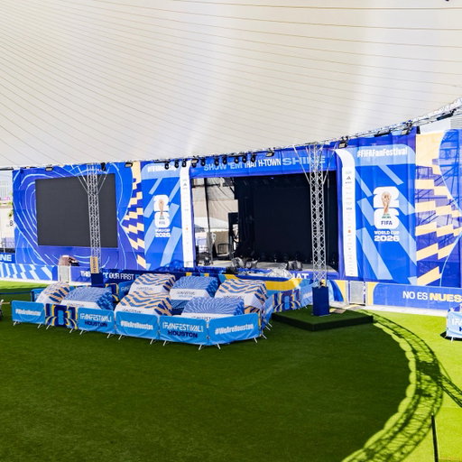 The stage is set.

#FIFAFanFestival 