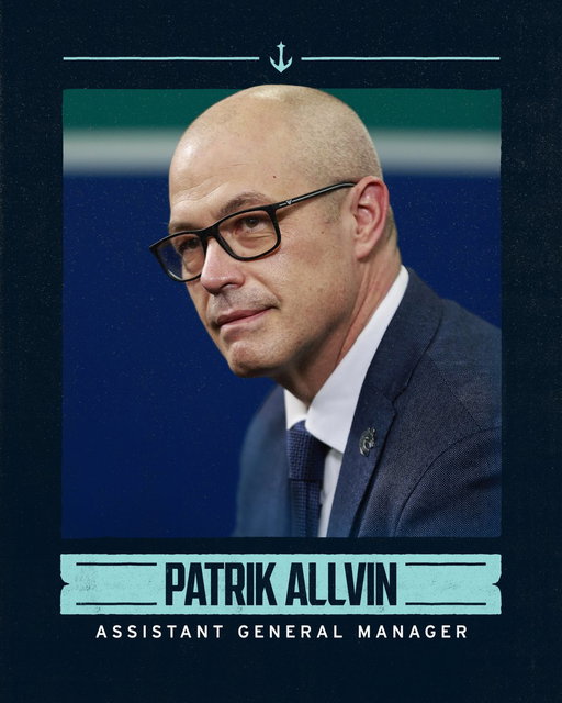 The newest members of the ship 🛳️

The #SeaKraken are excited to welcome Patrik Allvin as our new Assistant General Manager and Pascal Vincent as an assistant coach → https://t.co/ihmtYGt0UF 