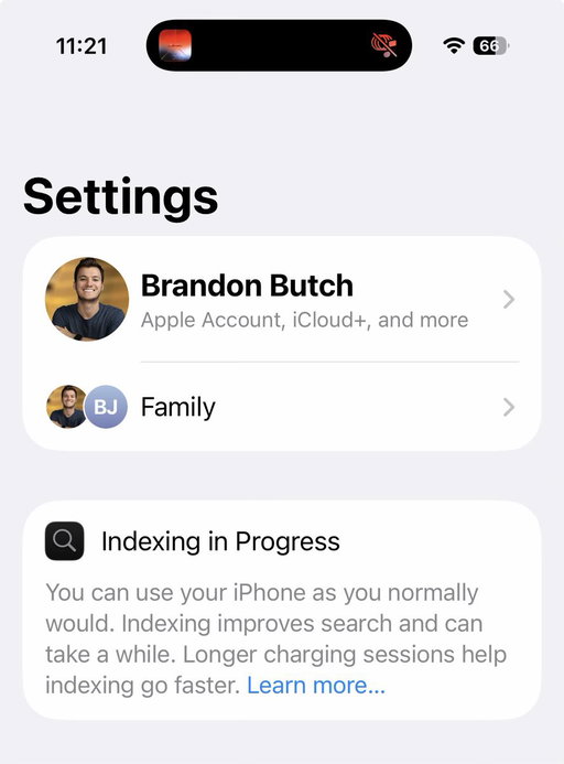 Is it just me or is iOS 27 STILL indexing on your device? 😭 