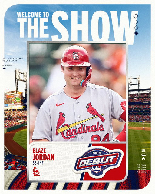 Welcome to The Show, Blaze!

We have selected the contract of INF Blaze Jordan from Memphis (AAA). 