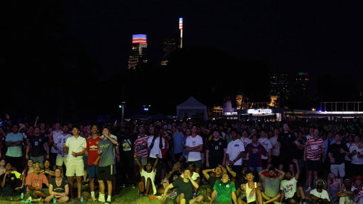 SCENES IN PHILLY 🇺🇸🇺🇸🇺🇸

USA LEADS!!!

#FIFAFanFestival 