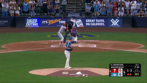 Jacob Misiorowski breaks the record for most strikeouts in a Maddux.

Misiorowski vs. Phillies:
9 IP (career-high)
0 ER
15 K (career-high)
1 H
0 BB
26 Whiffs
95 Pitches

