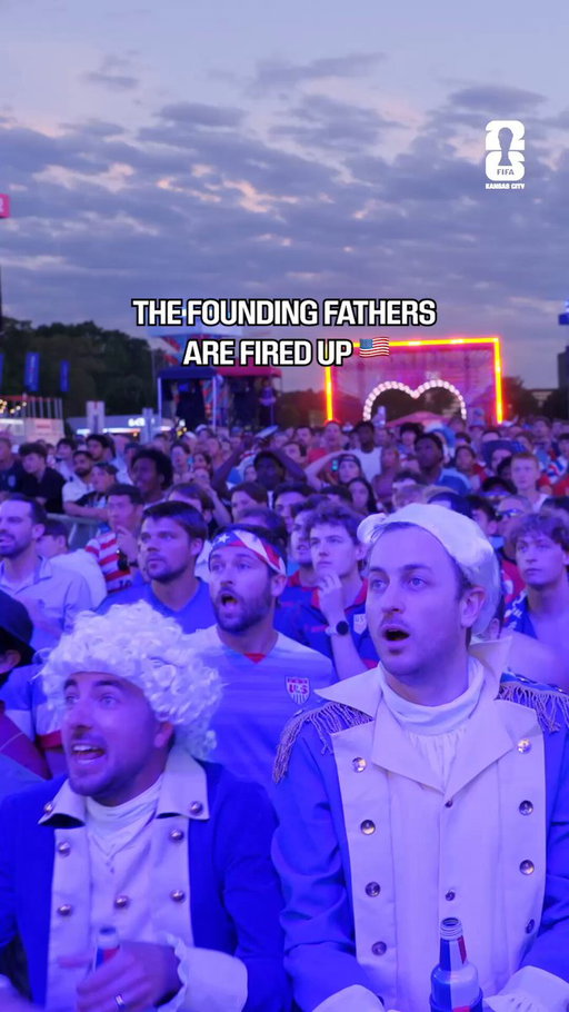 The vibes went from 0 to 1776 real quick. 🇺🇸

#FIFAFanFestival #FIFAWorldCup #WeAreKansasCity #WeAre26 