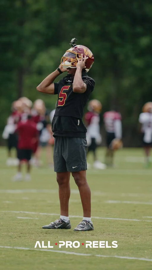 Jayden Daniels minicamp flow 👀 