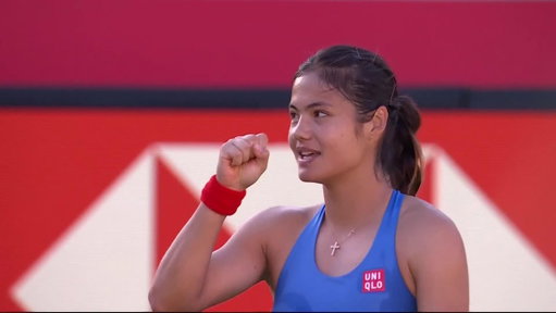 Final SECURED 👊

A first final on home soil for Emma Raducanu, as she defeats Jovic 6-2, 6-2!

#HSBCChampionships 