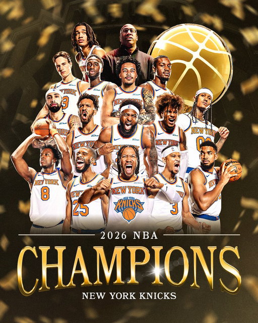 for the boroughs and Knicks fans around the world 🏆 