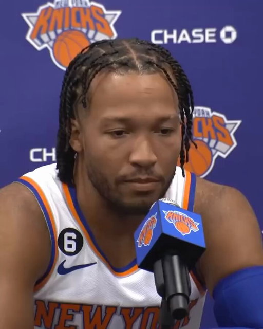Jalen Brunson when he first signed with the Knicks in 2022:

"I just want to be myself. I'm not a savior in any way, shape, or form." 