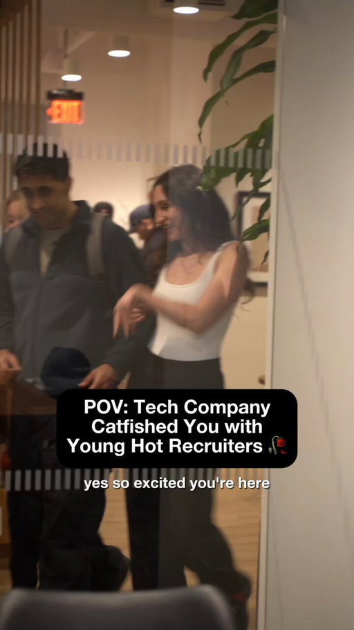 tech companies using young hot recruiters to attract talent 