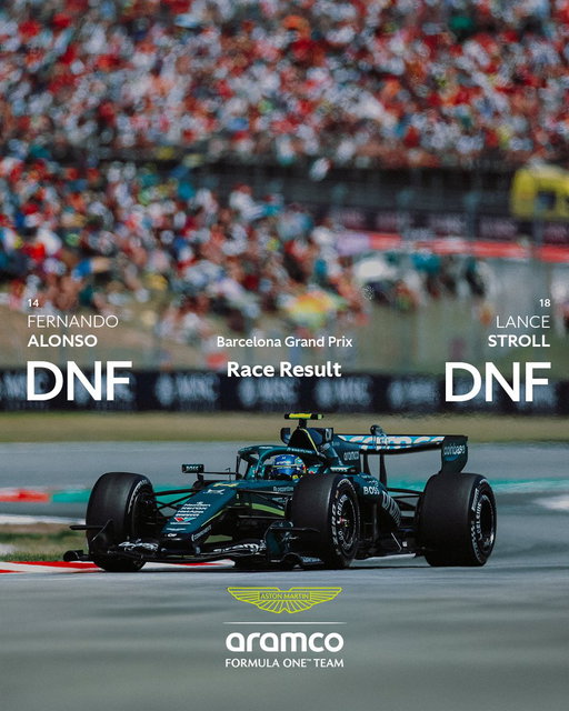 We felt your support all weekend.

We’re sorry it ended this way. 

#BarcelonaGP 