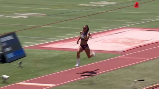 TARA IS ON FIRE 🔥😮‍💨

🇺🇸’s Olympic and world long jump champion Tara Davis-Woodhall soars to a new personal best of 7.20m in Los Angeles, the furthest any woman has jumped in the world this season.

Something tells us she’s not done yet… will she jump further? 👀

Watch it all live 👉 https://t.co/7OEEYVSDMb

#ContinentalTourGold