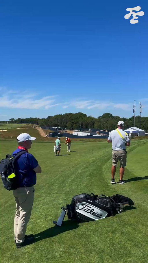 From a player on site today at Shinnecock Hills:

"If the wind is blowing during the tournament like it is today, the 11th green is unplayable." 