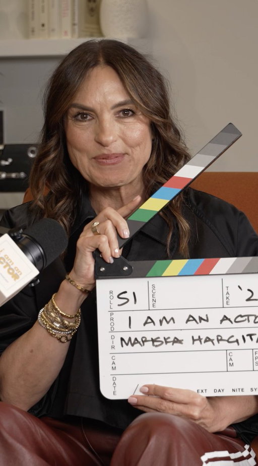 She is Mariska Hargitay and she is an actor 🎬

Tune in tomorrow for another episode of I AM AN ACTOR. 