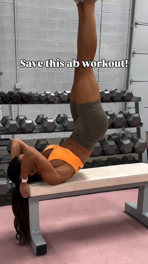 MUST TRY! - save this ab workout for you next gym session. 